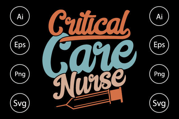 Critical Care Nurse Graphic for Creative Publishers