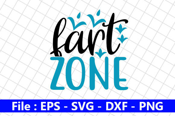 Fart Zone Embroidery Design