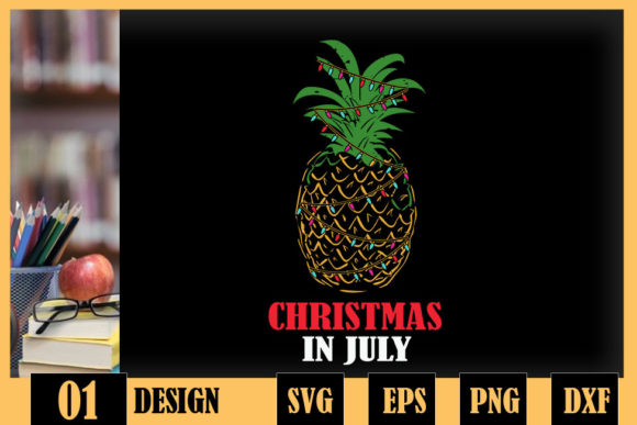 Fun Watermelon Christmas in July