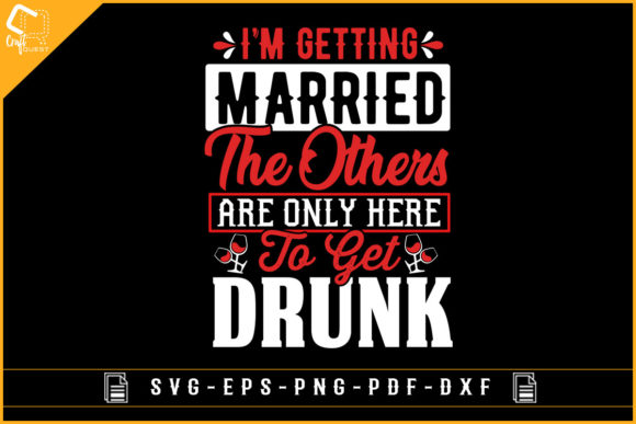 Funny Bachelor Party Graphic for Crafts