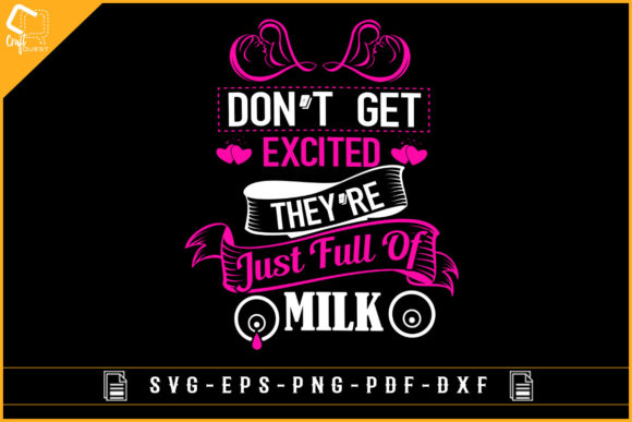 Funny Breastfeeding Awareness T-shirt Graphics for Crafts