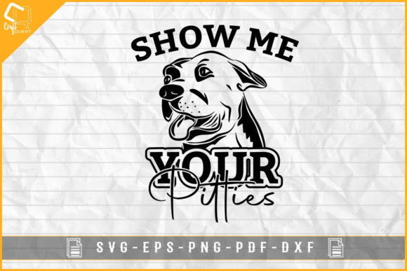 Funny Pitbull Dog T-shirt Sublimation Graphics for Crafts