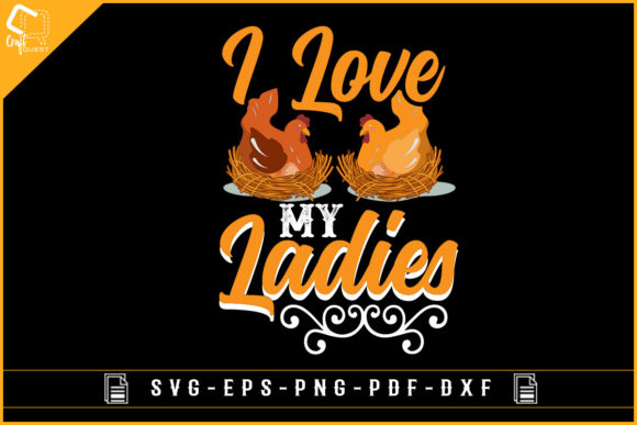 I Love My Ladies Funny Duck Farming